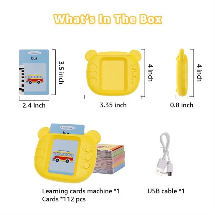 Educational Talking Flash Cards For Kids Toy Educational Talking Flash Cards For Kids Toy