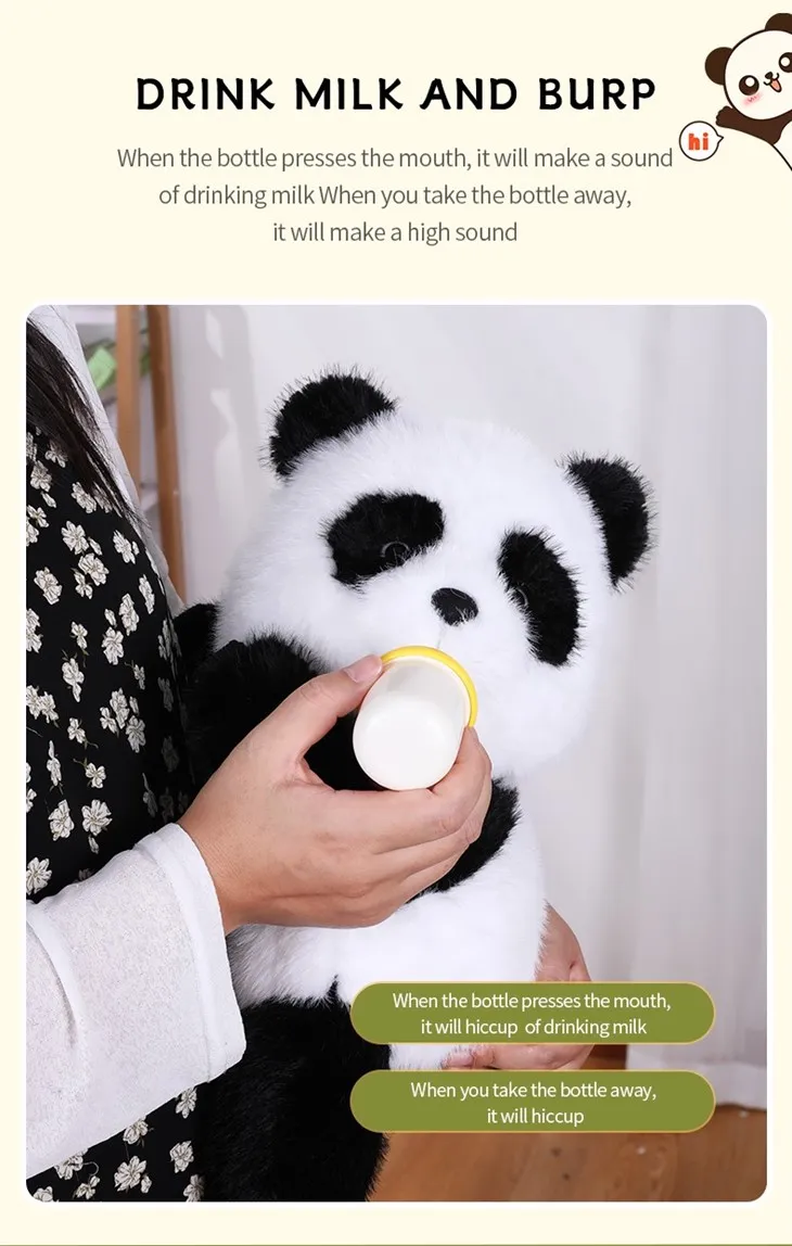 Blinking Panda Talking Plush Toy