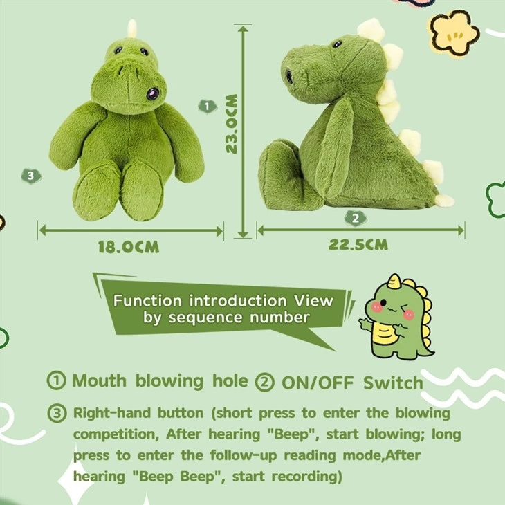 Interactive Talking Dinosaur Toys For Kids Learning Fun high quality