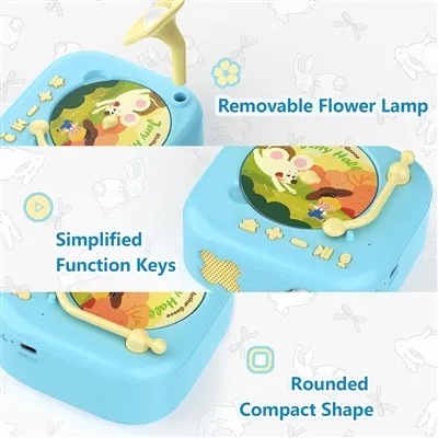 Talking Phonograph Toy & Storytelling Machine | Educational Toy With Voice Recording